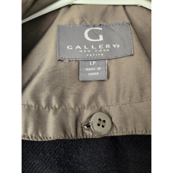 G Gallery New York Petite Large Polyester Jacket Black Removable Liner Coat Hood - Picture 12 of 16